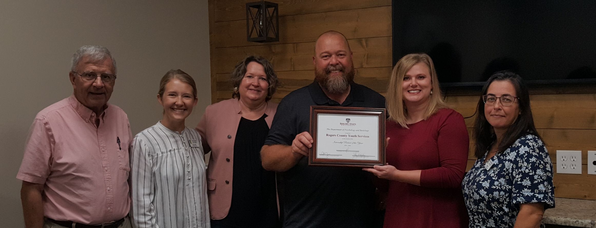 RSU’s Department of Psychology and Sociology Names Internship Partner of the Year Award Recipient